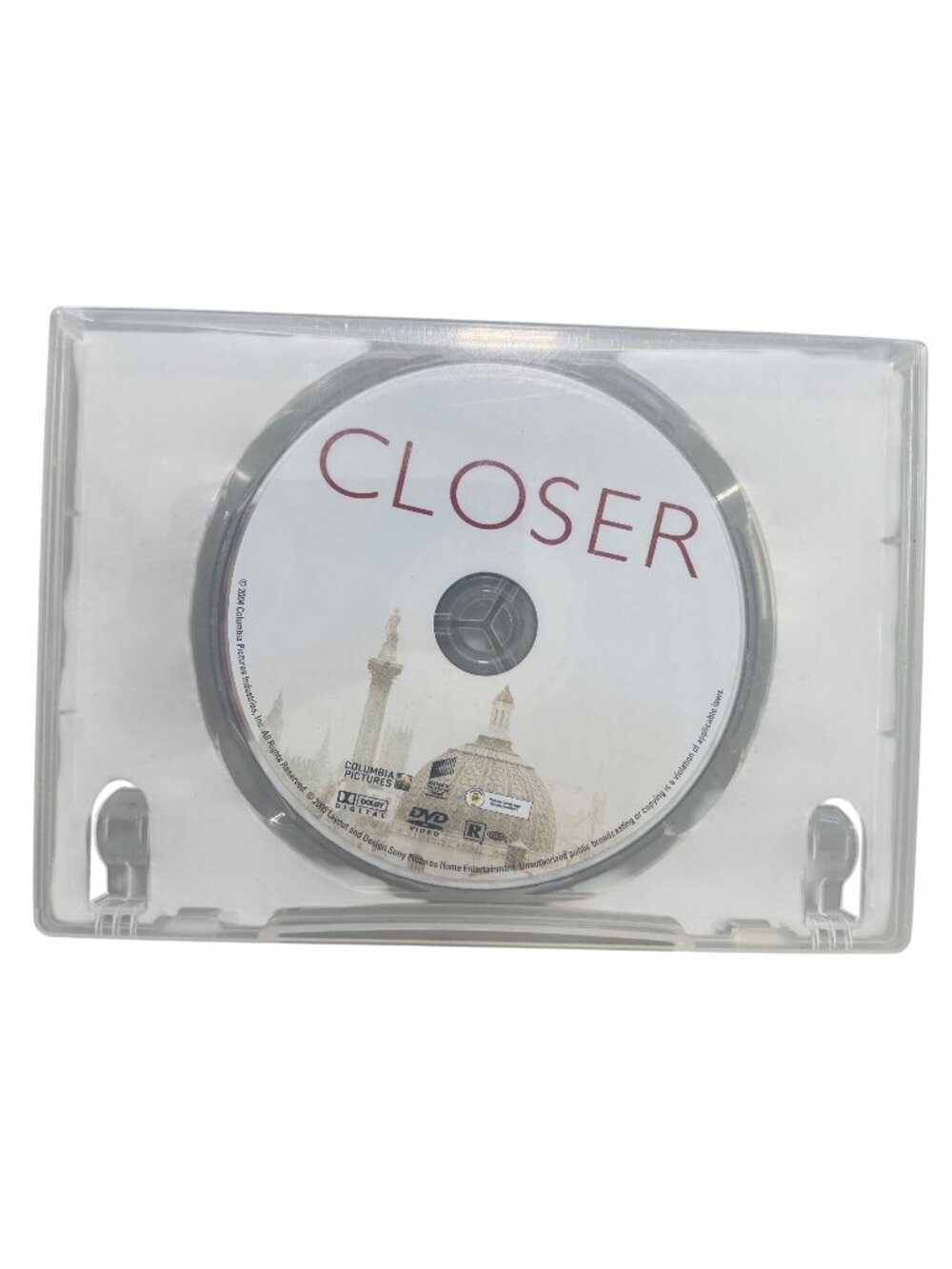Closer DVD 2004 Romance Drama Natalie Portman Jude Law Columbia Pictures
